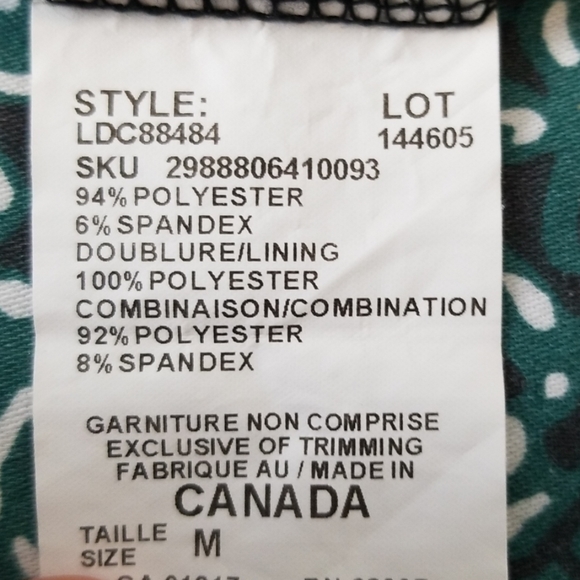 Dress with linnig - Picture 3 of 3